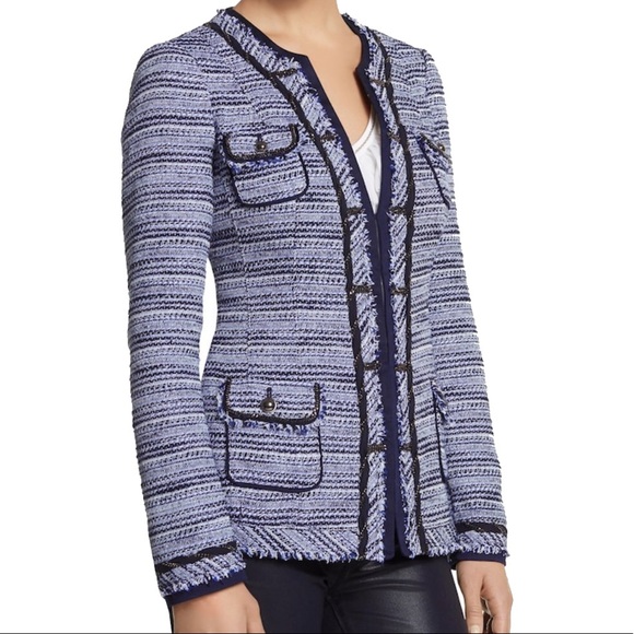 New White House black market navy coat jacket - Picture 2 of 7